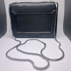 3.1 Philip Lim Black Bag with Chrome Strap